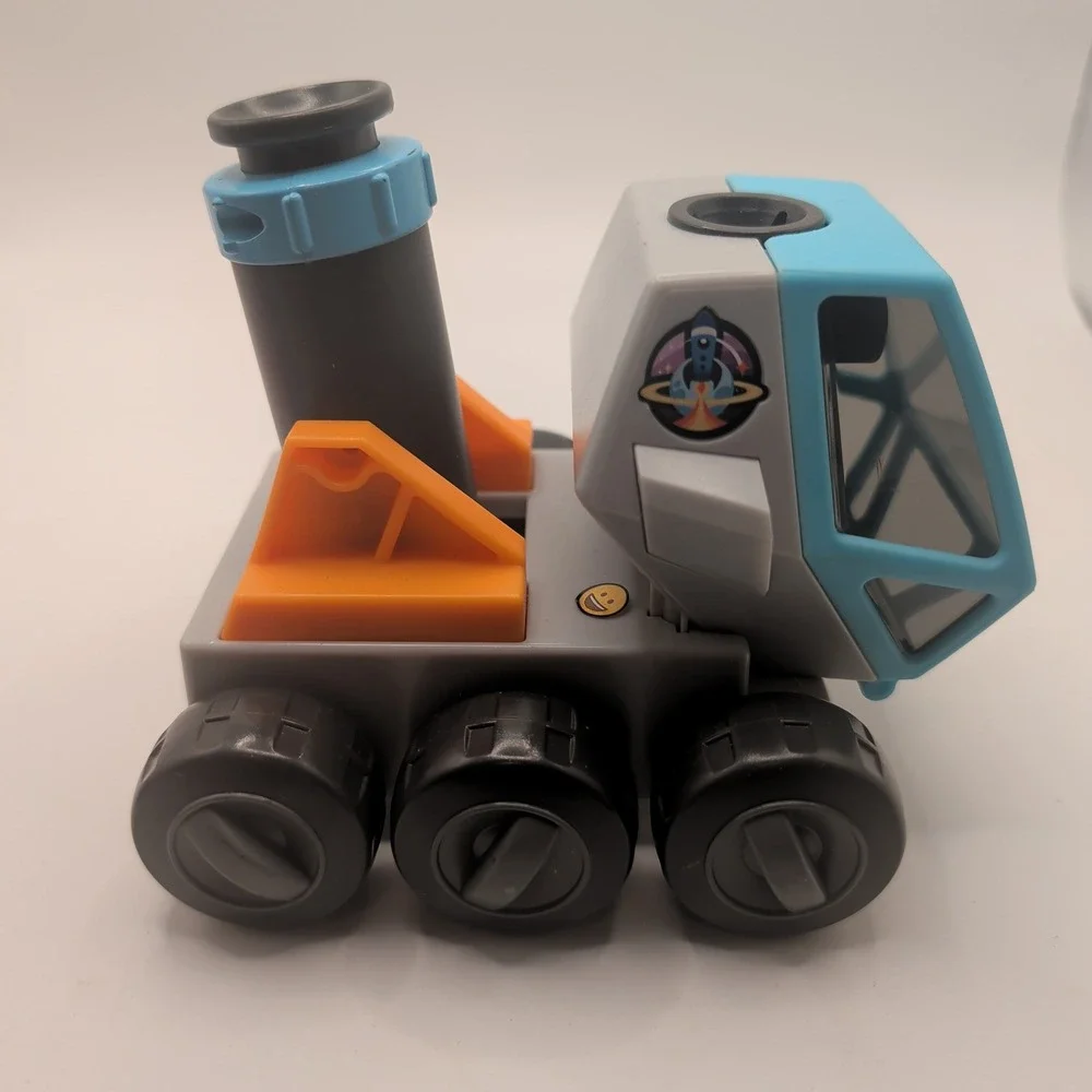 Little Tikes Space Rover Toy Vehicle Gray Blue Plastic 6-Wheel MGA Rocket Ship